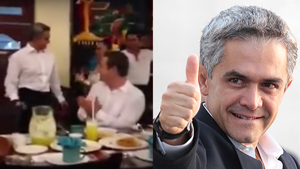 El baile sensual de Miguel Ángel Mancera